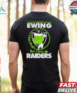 Grinch Ewing I love my Las Vegas Raiders Christmas shirt