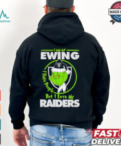 Grinch Ewing I love my Las Vegas Raiders Christmas shirt