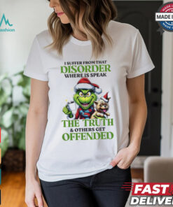 Grinch the truth of others get offended Christmas shirt