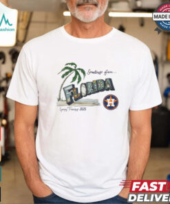 Houston Astros Tiny Turnip Infant Spring Training 2025 T Shirt