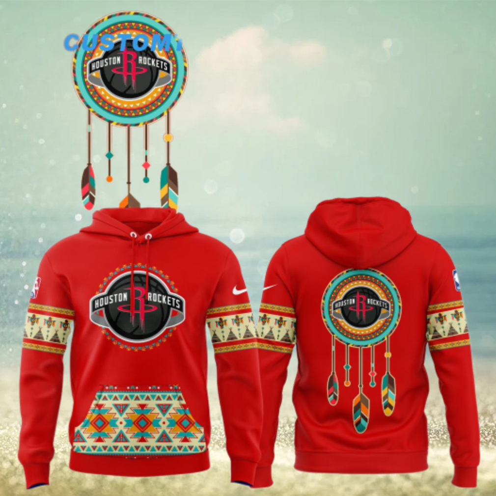 Houston Rockets Native American Heritage Night Hoodie Houston Rockets Native American Heritage Night Hoodie