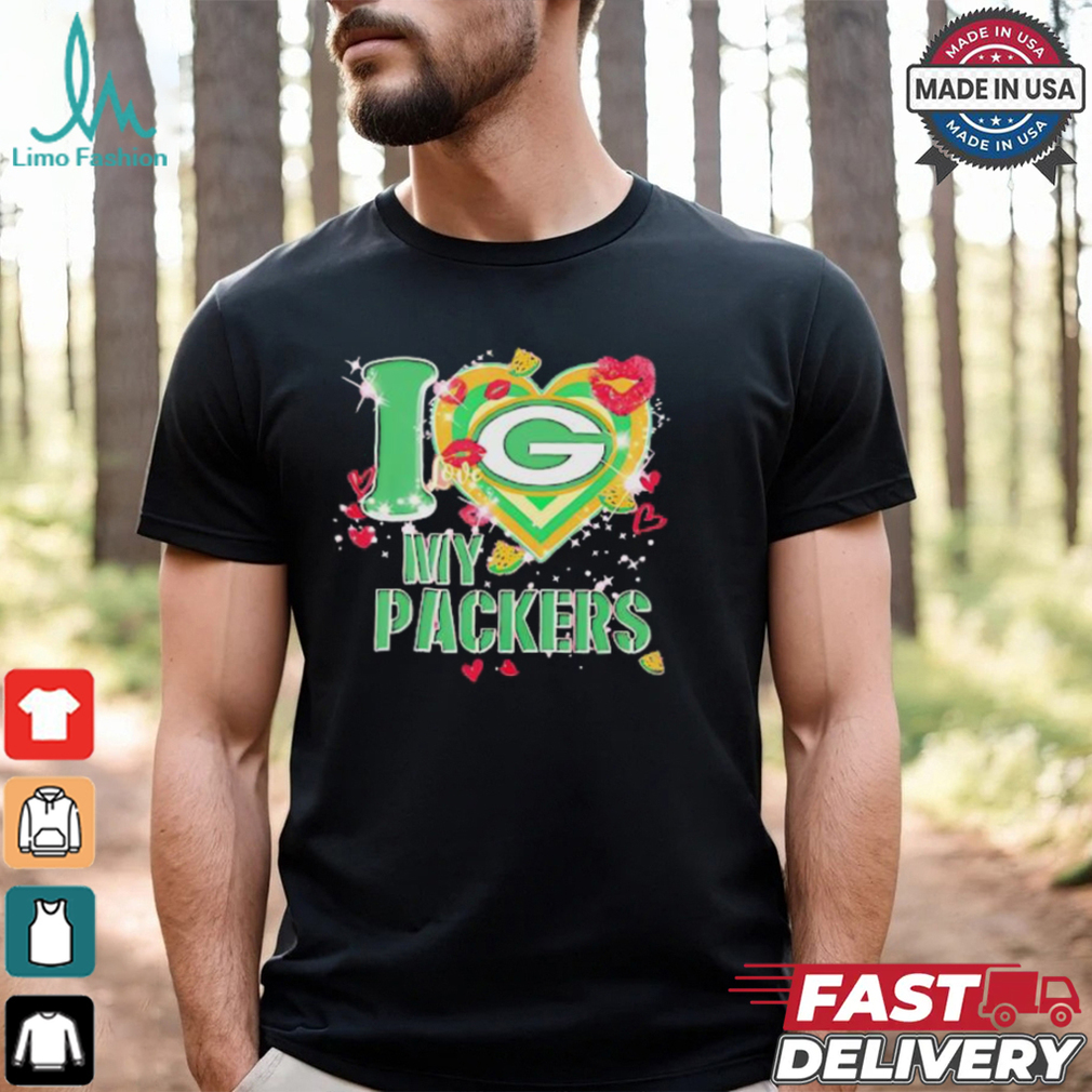 I love Green Bay Packers my Packers heart shirt I love Green Bay Packers my Packers heart shirt