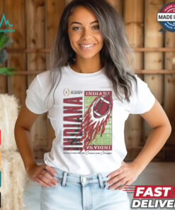 Indiana Hoosiers Homefield 2024 College Football Playoff We Will Fight For The Cream And Crimson t shirt