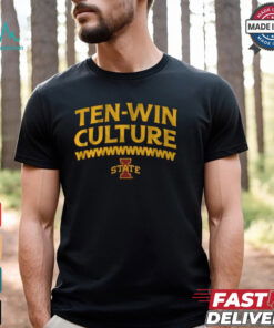 Iowa State Cyclones Football 10 Win Culture t shirt