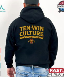Iowa State Cyclones Football 10 Win Culture t shirt