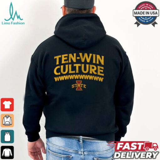 Iowa State Cyclones Football 10 Win Culture t shirt