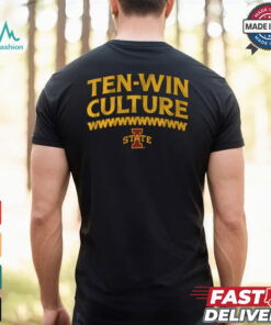 Iowa State Cyclones Football 10 Win Culture t shirt