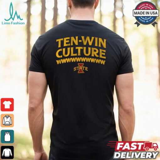 Iowa State Cyclones Football 10 Win Culture t shirt