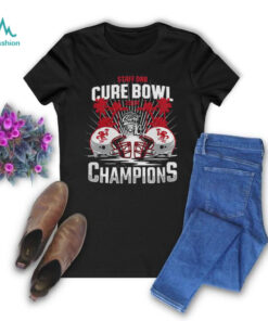 Jacksonville State Gamecocks Staff DNA Cure Bowl 2024 Champions Hoodie T Shirt