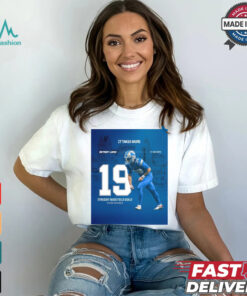 Jake Bates Detroit Lions 19 Straight Made Field Goals To Start His Career It Takes More Poster t shirt