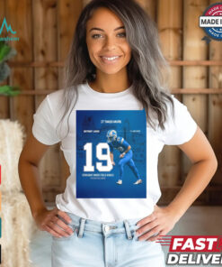 Jake Bates Detroit Lions 19 Straight Made Field Goals To Start His Career It Takes More Poster t shirt