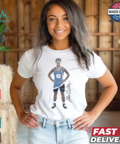 Jake Dailey UNC North Carolina Tar Heels Portrait Graphic Signature t shirt