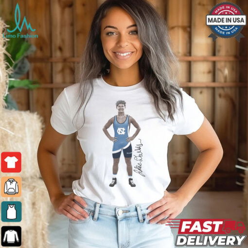 Jake Dailey UNC North Carolina Tar Heels Portrait Graphic Signature t shirt