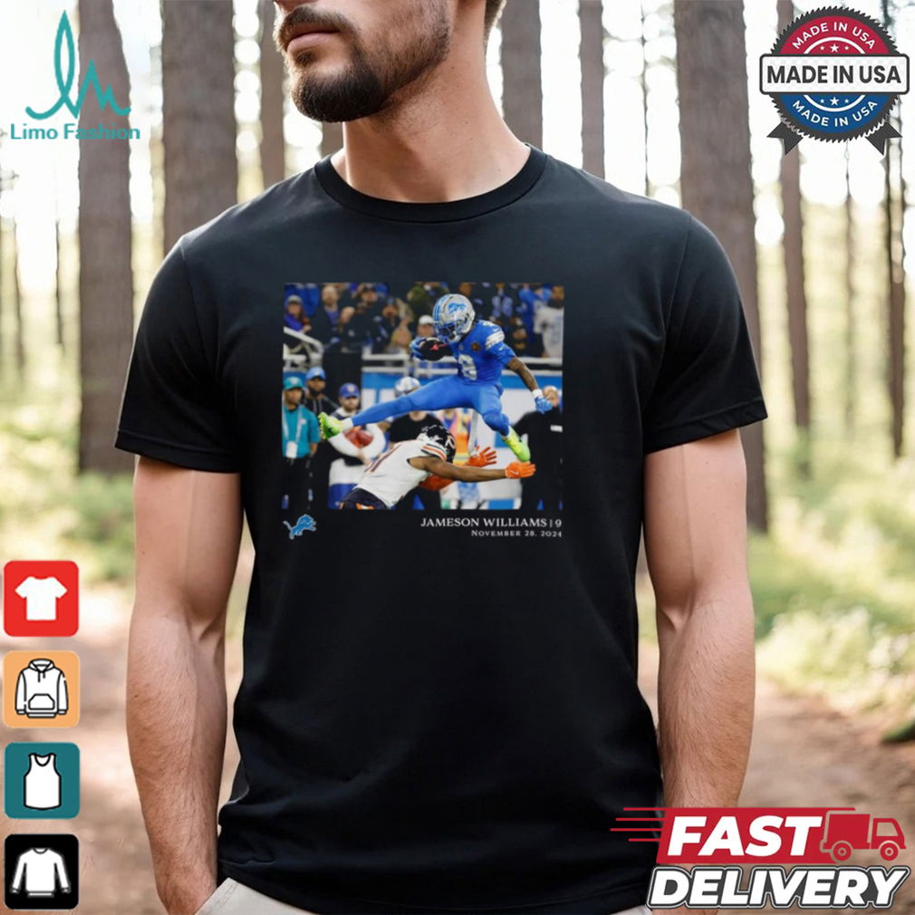 Jameson Williams Detroit Lions NFL Flash Features Week 13 November 28 2024 t shirt Jameson Williams Detroit Lions NFL Flash Features Week 13 November 28 2024 t shirt