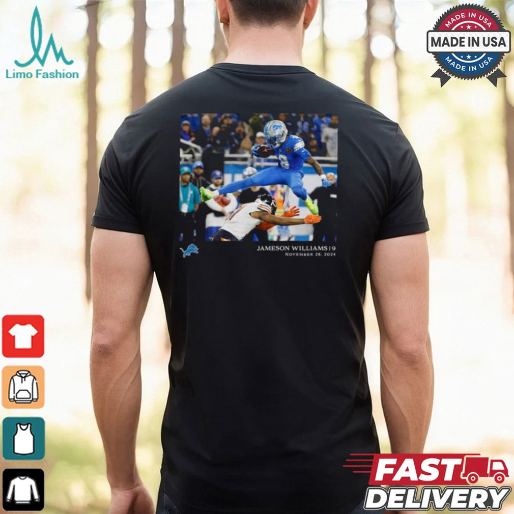 Jameson Williams Detroit Lions NFL Flash Features Week 13 November 28 2024 t shirt Jameson Williams Detroit Lions NFL Flash Features Week 13 November 28 2024 t shirt