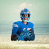 Jared Goff Detroit Lions Ornament
