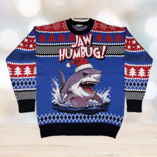 Jaw Humbug Ugly Christmas Sweater