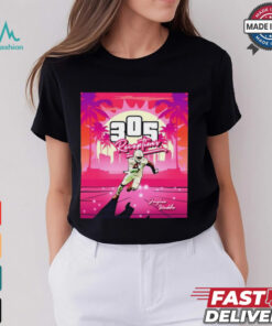Jaylen Waddle Miami Dolphins 305 Receptions poster Shirt