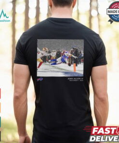 Josh Allen Buffalo Bills NFL Flash Features Week 13 December 1 2024 t shirt