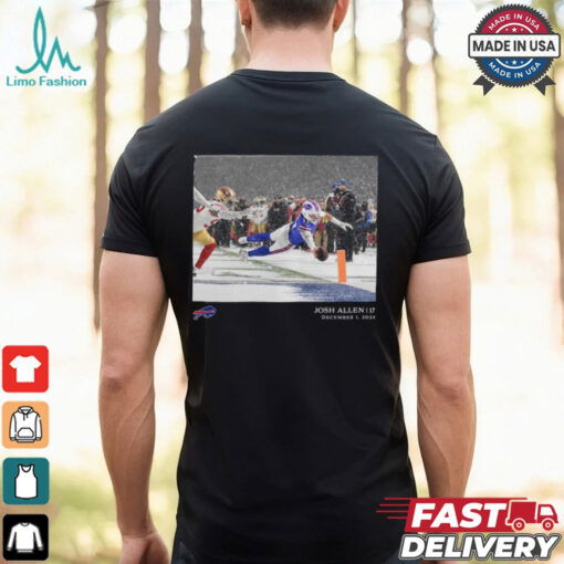 Josh Allen Buffalo Bills NFL Flash Features Week 13 December 1 2024 t shirt