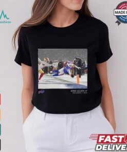 Josh Allen Buffalo Bills NFL Flash Features Week 13 December 1 2024 t shirt