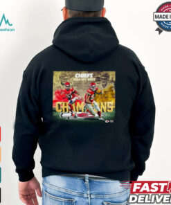 Kansas City Chiefs NFL 2024 AFC West Division Champions Collage Poster t shirt