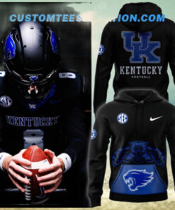 Kentucky Wildcats Football Dark Mode Hoodie