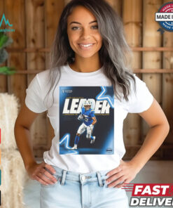 Los Angeles Chargers Ladd McConkey Rookie Wide Receivers Leader In Receiving Yards Poster t shirt