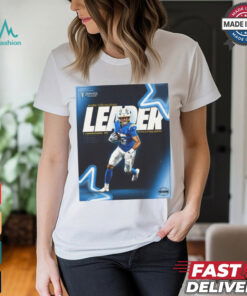 Los Angeles Chargers Ladd McConkey Rookie Wide Receivers Leader In Receiving Yards Poster t shirt