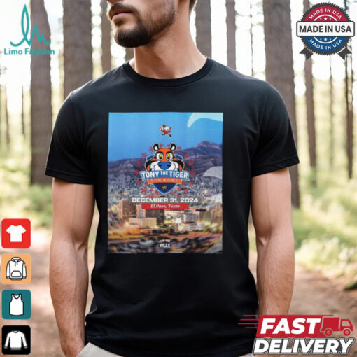 Louisville Cardinals Tony The Tiger Sun Bowl December 31 2024 El Paso Texas For The Ville Poster t shirt