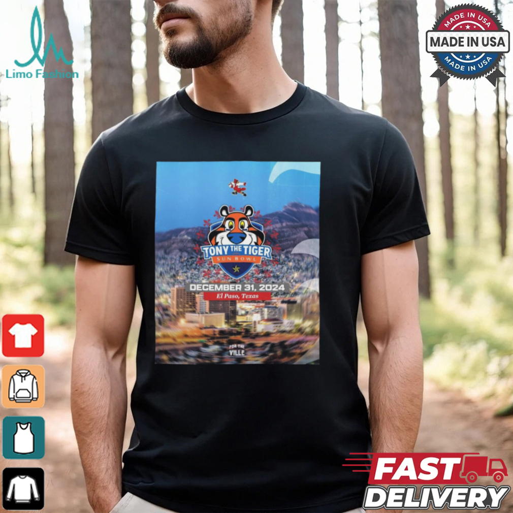 Louisville Cardinals Tony The Tiger Sun Bowl December 31 2024 El Paso Texas For The Ville Poster t shirt Louisville Cardinals Tony The Tiger Sun Bowl December 31 2024 El Paso Texas For The Ville Poster t shirt