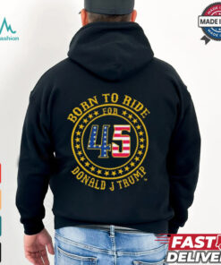 Mark Robinson Wearing Born To Ride For 45 Donald J Trump t shirt