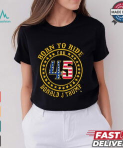 Mark Robinson Wearing Born To Ride For 45 Donald J Trump t shirt