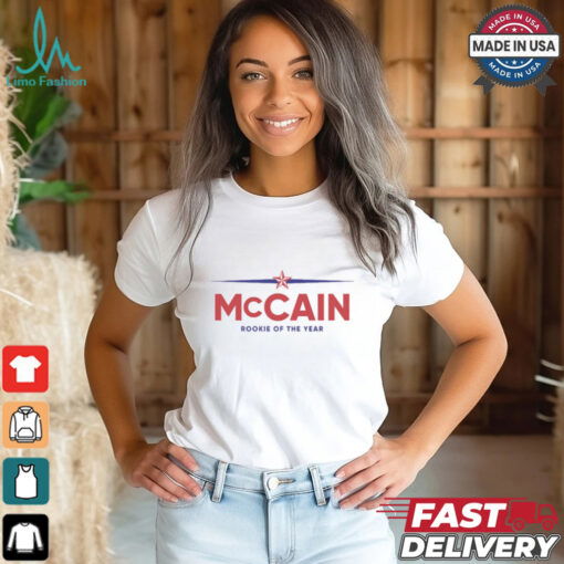 McCain ROY Rookie Of The Year t shirt