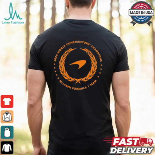 McLaren Formula 1 Team 2024 World Constructors Championship T Shirt