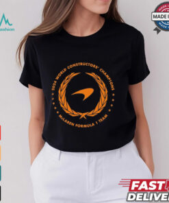 McLaren Formula 1 Team 2024 World Constructors Championship T Shirt