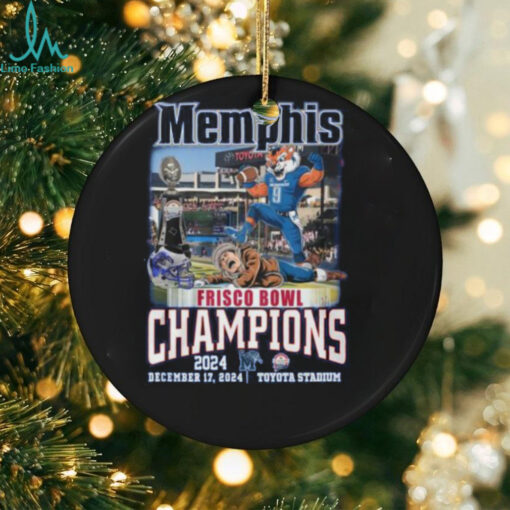Memphis Frisco Bowl Champions 2024 Limited Edition 2D T Shirt