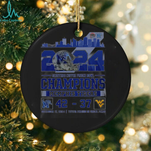Memphis Tigers 2024 Scooter Coffee Frisco Bowl Champions Hoodie T Shirt