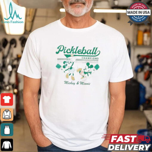 Mickey & Minnie Pickleball Champions T shirt