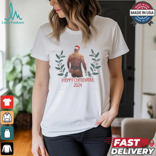 Mike Tyson Booty Merry Chrithmith Christmas Shirt