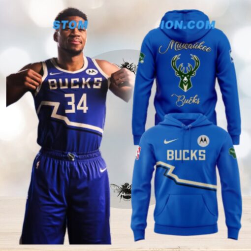 Milwaukee Bucks 2024 25 City Edition Hoodie
