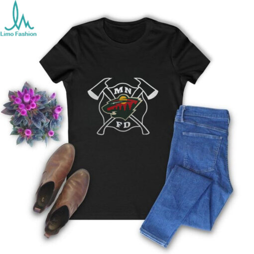 Minnesota Wild Protecting The State Of Hockey 2024 Firefighter Appreciation Night T shirt