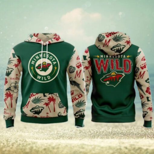 Minnesota Wild x Margaritaville Night New Edition For Fans Limited Hoodie