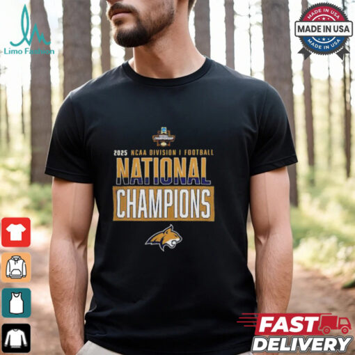Montana State Bobcat Champions Shirt MSU Football 2025 NCAA Division I Football Champions shirt