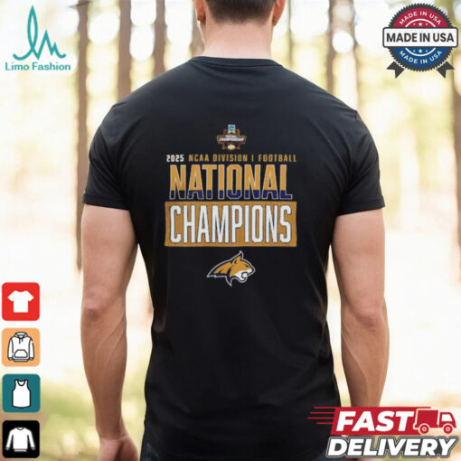 Montana State Bobcat Champions Shirt MSU Football 2025 NCAA Division I Football Champions shirt