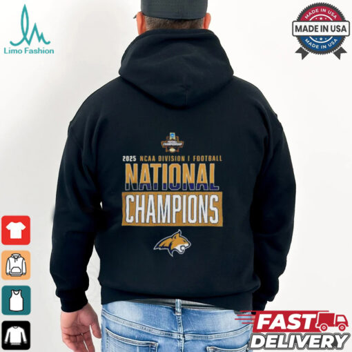 Montana State Bobcat Champions Shirt MSU Football 2025 NCAA Division I Football Champions shirt