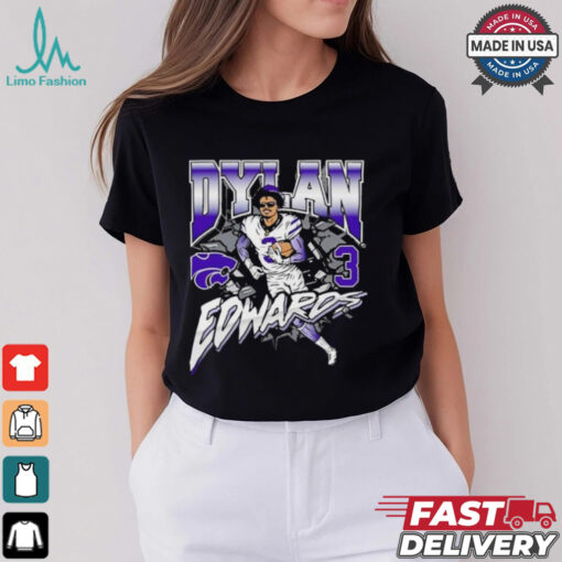 Mr. Joe L. Hall Jr. Dylan Edwards 3 Kansas State Wildcats T shirts