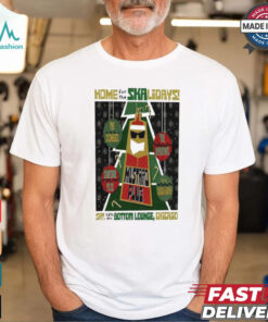 Mustard Plug Home For The Skalidays Chicago IL December 28 2024 Christmas T Shirt