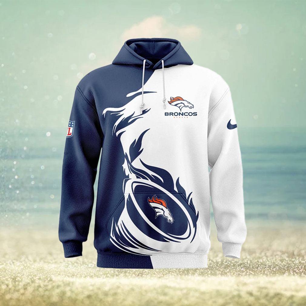 NFL Denver Broncos Luxury Pullover Hoodie NFL Denver Broncos Luxury Pullover Hoodie