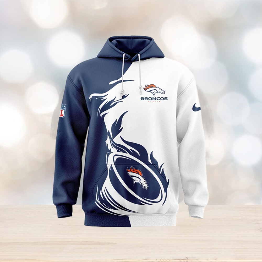 NFL Denver Broncos Luxury Pullover Hoodie NFL Denver Broncos Luxury Pullover Hoodie